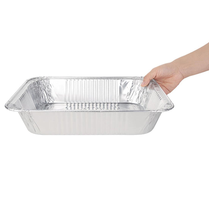 Fiesta Recyclable Foil 1/2 Gastronorm Containers (5 Pack) Fiesta Recyclable