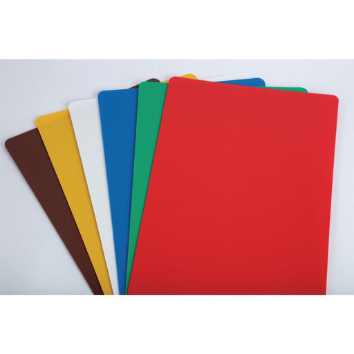 Hygiplas Antibacterial 6-Piece Chopping Board Set 450x300x1.5mm Hygiplas