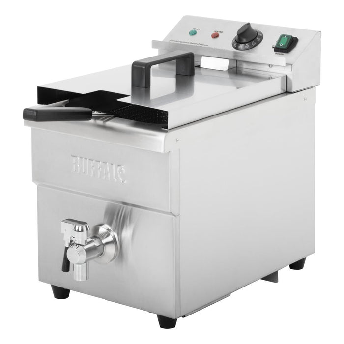 Buffalo Single Tank Single Basket Induction Fryer 3kW Buffalo