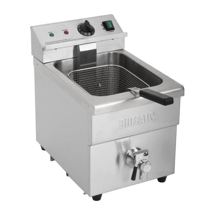 Buffalo Single Tank Single Basket Induction Fryer 3kW Buffalo
