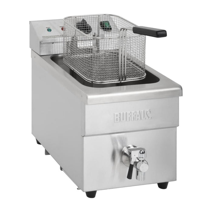 Buffalo Single Tank Single Basket Induction Fryer 3kW Buffalo