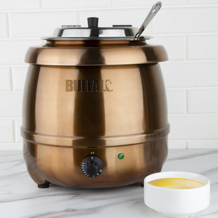 Buffalo Soup Kettle Copper Finish Buffalo