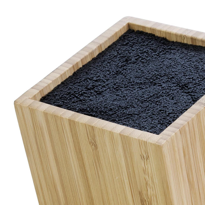 Vogue Wooden Universal Knife Block Vogue