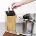 Vogue Wooden Universal Knife Block Vogue