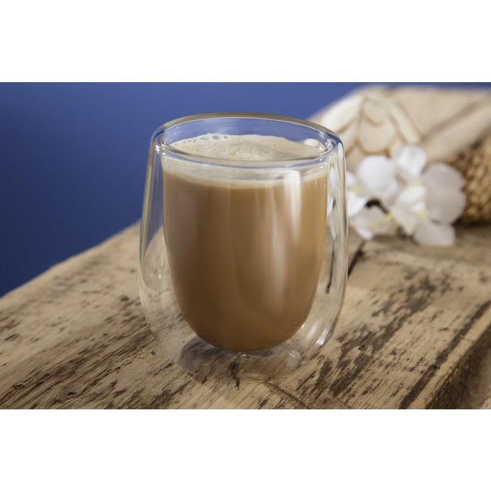 Utopia Double Walled Latte Glass 270ml (12 Pack) Utopia