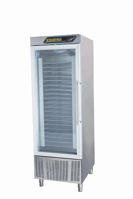 UPRIGHT SNACK DEEP FREEZER - 1 FULL GLASS DOOR