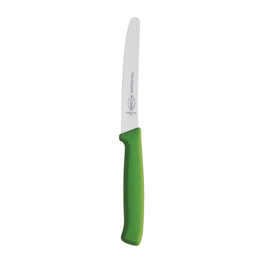 Dick Pro Dynamic Serrated Utility Knife Green 11cm Dick