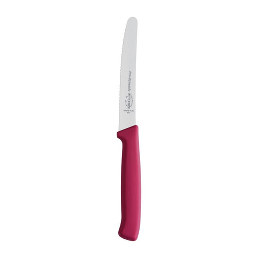 Dick Pro Dynamic Serrated Utility Knife Pink 11cm Dick