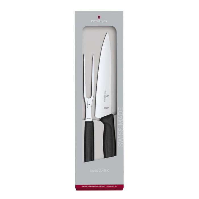 Victorinox Swiss Classic Carving Knife and Fork Set Victorinox