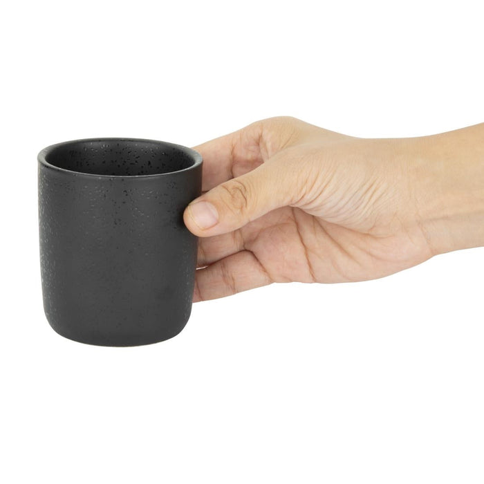 Olympia Fusion Black Tumbler 170ml (6 Pack) Olympia