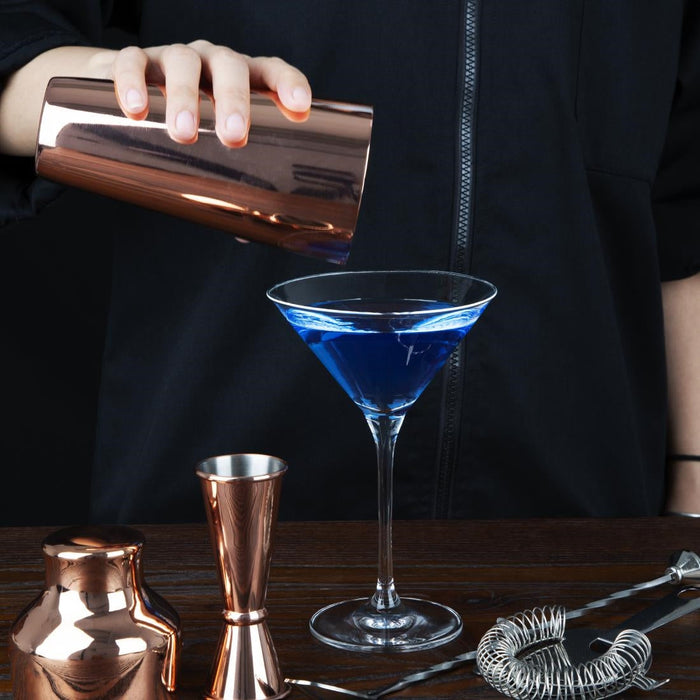 Olympia Campana One Piece Crystal Martini Glass 260ml (6 Pack) Olympia