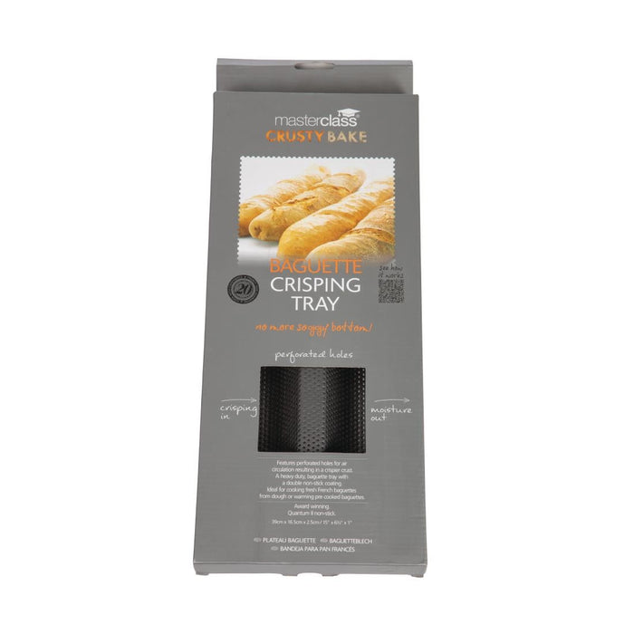 MasterClass Crusty Bake Non Stick Baguette Tray Master Class