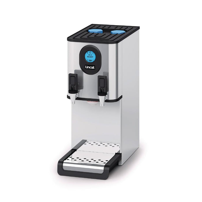 Power: 3kW. 9Ltr Capacity with FilterFlow. Twin Taps & Temperature