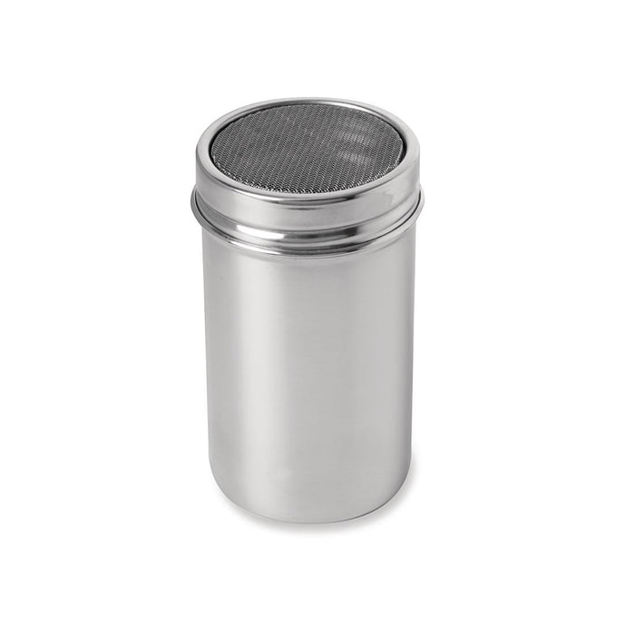Stainless steel. Fine holes