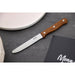 Olympia Rounded Steak Knives with Merbau Wood Handles (12 Pack) Olympia