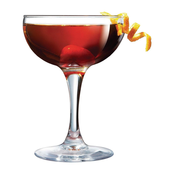 Arcoroc Elegance Champagne Saucers 160ml (48 Pack) Arcoroc