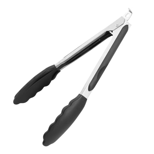 Stainless steel. Silicone head and handle. Length: 230mm