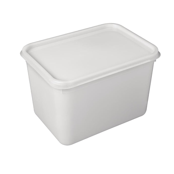 Vogue Ice Cream Container 4Ltr (15 Pack) Vogue