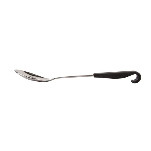 Vogue Slotted Serving Spoon Black Handle 340mm Vogue