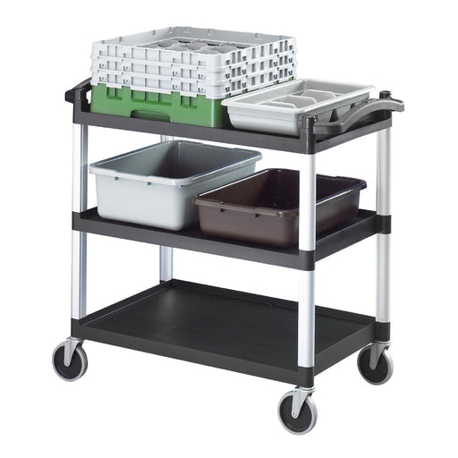 Cambro Three Shelf Utility Cart BC340KD110 Cambro