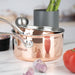 Vogue Copper Tri-Wall Saucepan 16cm Vogue