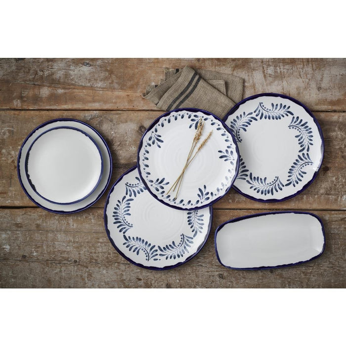 Dudson Harvest Mediterranean Organic Coupe Plate 10.6 inch (12 Pack) Dudson