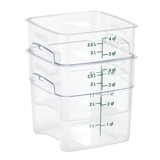Cambro FreshPro Camsquare Food Storage Container 3.8Ltr Cambro