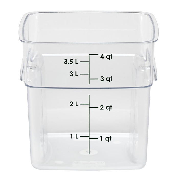 Cambro FreshPro Camsquare Food Storage Container 3.8Ltr Cambro