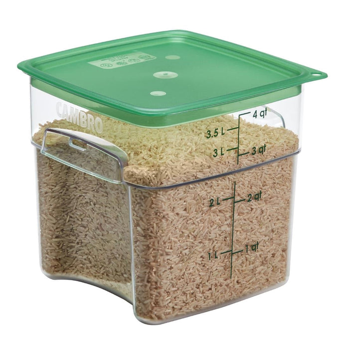 Cambro FreshPro Camsquare Food Storage Container 3.8Ltr Cambro