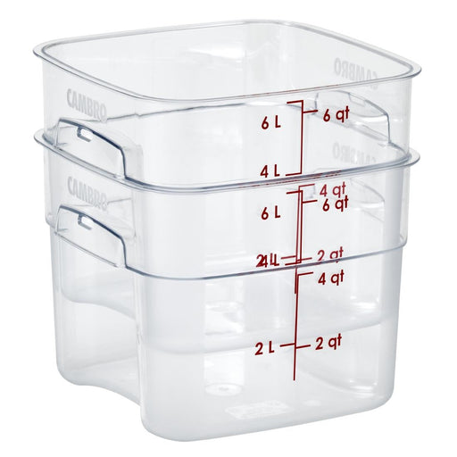 Cambro FreshPro Camsquare Food Storage Container 5.7Ltr Cambro