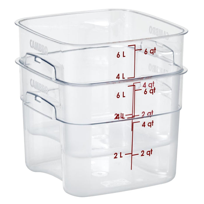 Cambro FreshPro Camsquare Food Storage Container 5.7Ltr Cambro