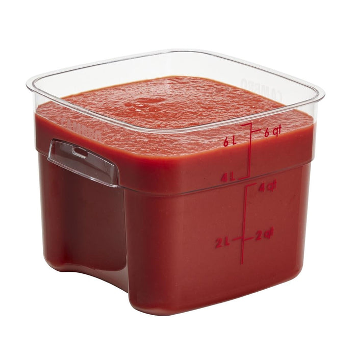 Cambro FreshPro Camsquare Food Storage Container 5.7Ltr Cambro