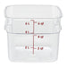 Polycarbonate. Capacity: 5.7Ltr