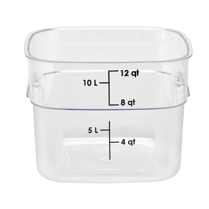 Polycarbonate. Capacity: 11.4Ltr