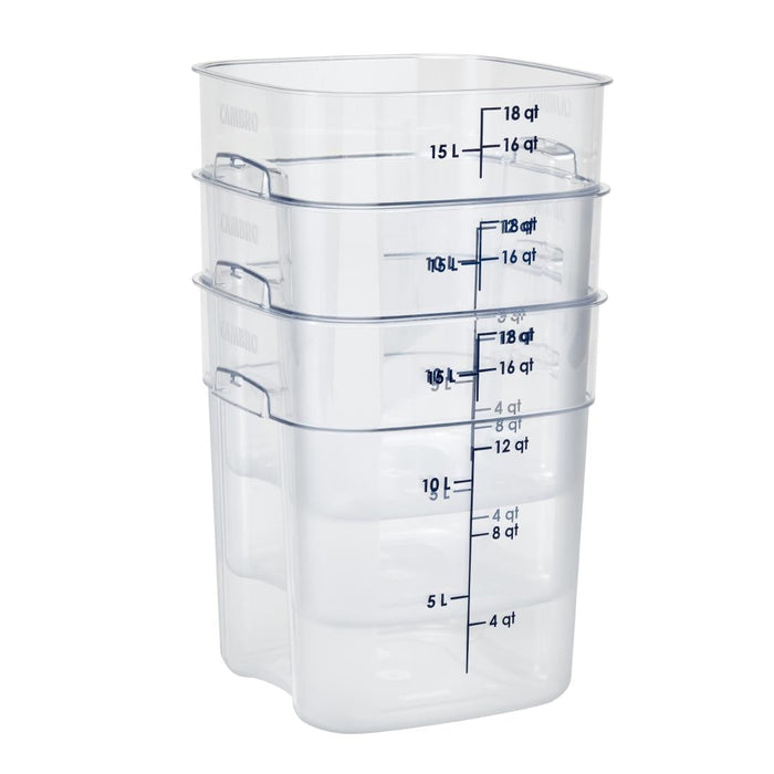Cambro FreshPro Camsquare Food Storage Container 17.2Ltr Cambro