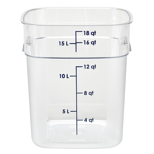 Polycarbonate. Capacity: 17.2Ltr