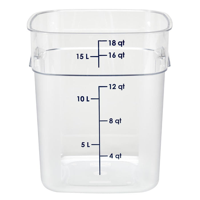 Polycarbonate. Capacity: 17.2Ltr