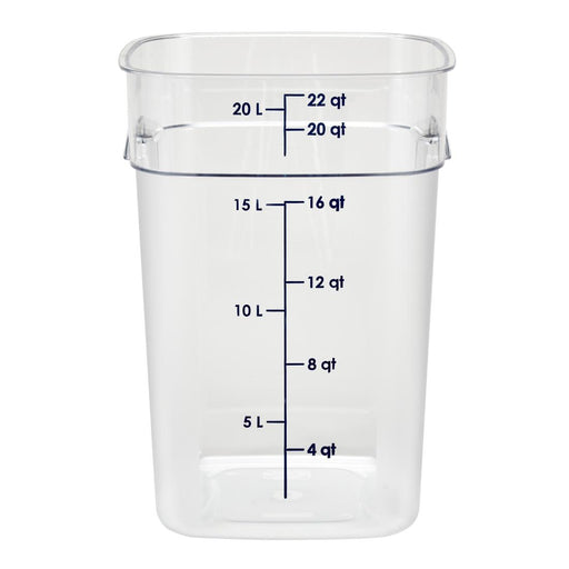 Polycarbonate. Capacity: 20.8Ltr