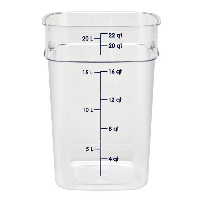 Polycarbonate. Capacity: 20.8Ltr