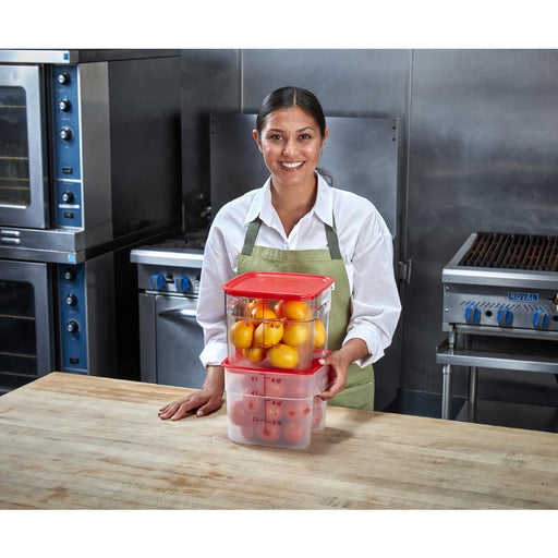 Cambro FreshPro Red Cover 220x220mm Cambro