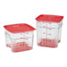 Cambro FreshPro Red Cover 220x220mm Cambro