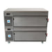 Capacity: 8x 1/1GN (172Ltr). Castors and solid top.