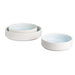 Olympia Fondant Stacking Bowls Aqua 215mm/8 1/2" (4 Pack) Olympia