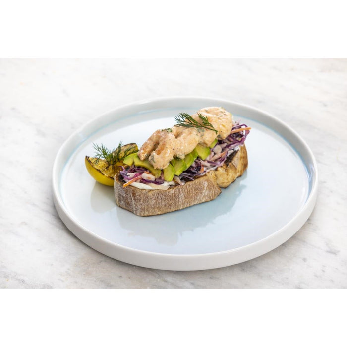 Olympia Fondant Plates Aqua 270mm (4 Pack) Olympia