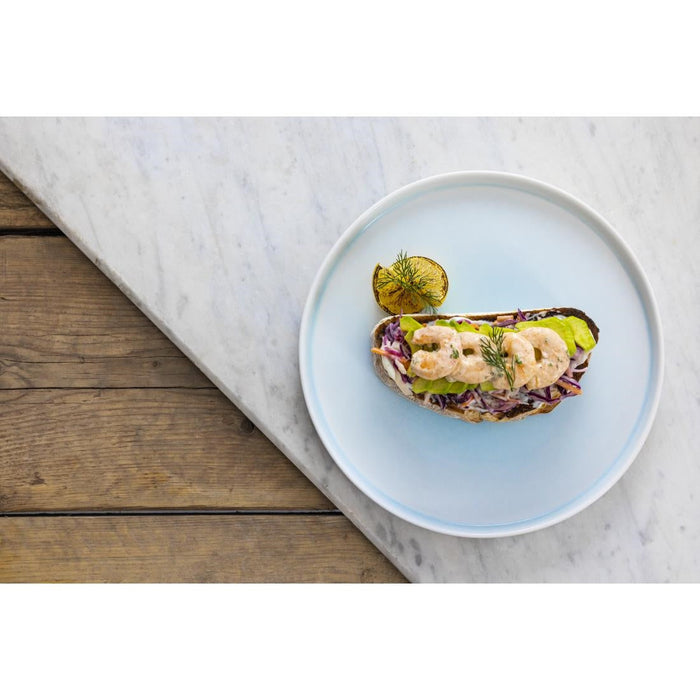 Olympia Fondant Plates Aqua 270mm (4 Pack) Olympia