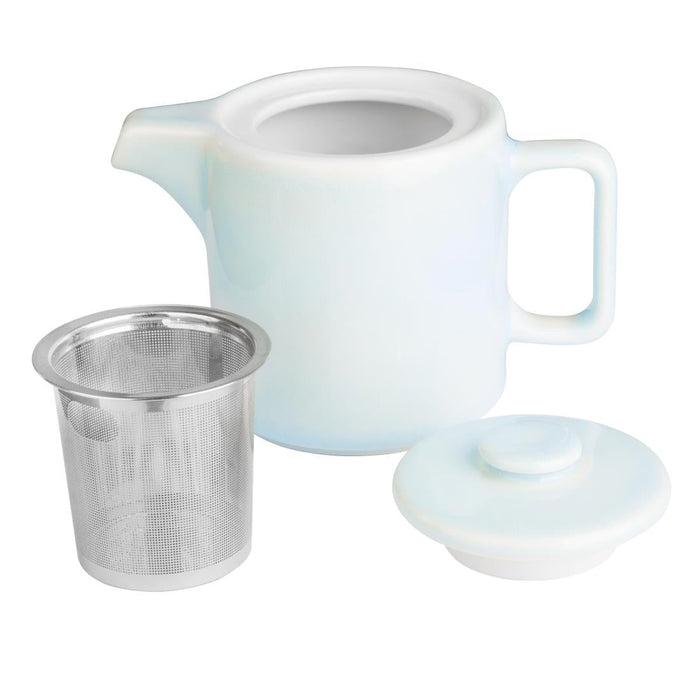 Olympia Fondant Tea Pots Aqua 450ml (2 Pack) Olympia