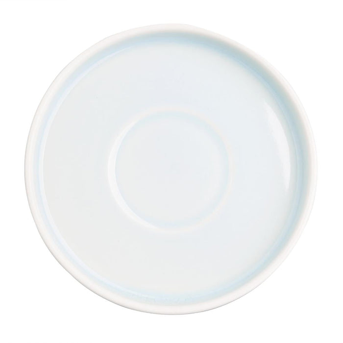 Olympia Fondant Saucers Aqua 155mm (6 Pack) Olympia