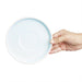 Olympia Fondant Saucers Aqua 155mm (6 Pack) Olympia