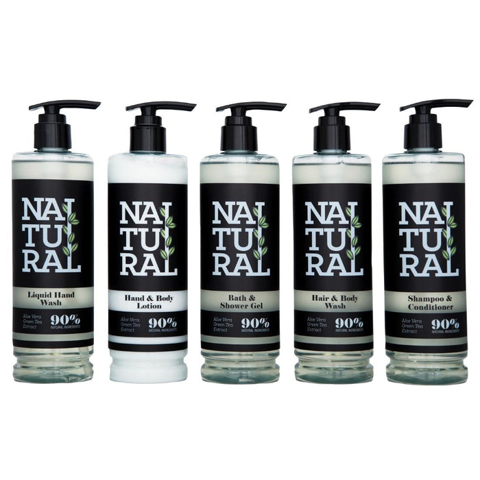 Hotel Complimentary Taylor of London 90% Natural Hair & Body Wash 400ml (10 Pack) Taylor of London