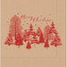 Christmas Lunch Napkin | 2Ply | 1/4 Fold | Pack Quantity: 1000